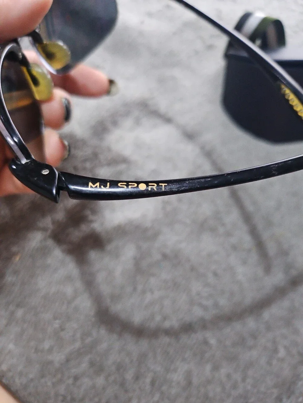 Maui Jim Ho'okipa Mens  rimless polarized sunglasses